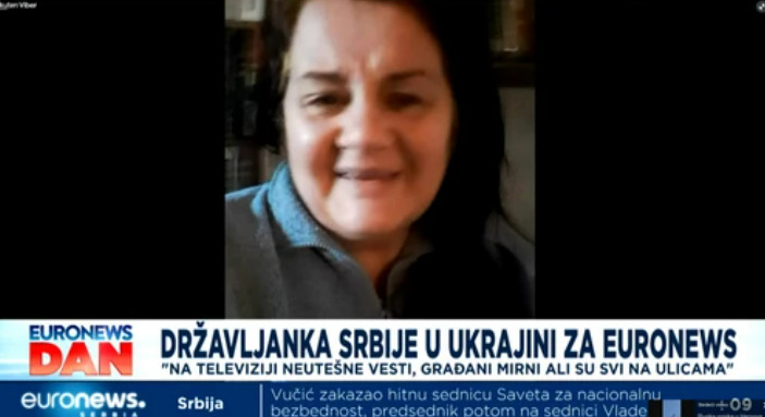 POTRESNA ISPOVIJEST SRPKINJE IZ KIJEVA: Svuda su redovi, nestalo je novca! Helikopter je pao u blizini i moram da prekinem!