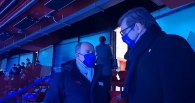 VUČIĆ NA ZOI SA KNEZOM ALBERTOM II OD MONAKA: Izuzetna čast i privilegija! Veličanstven događaj (FOTO)