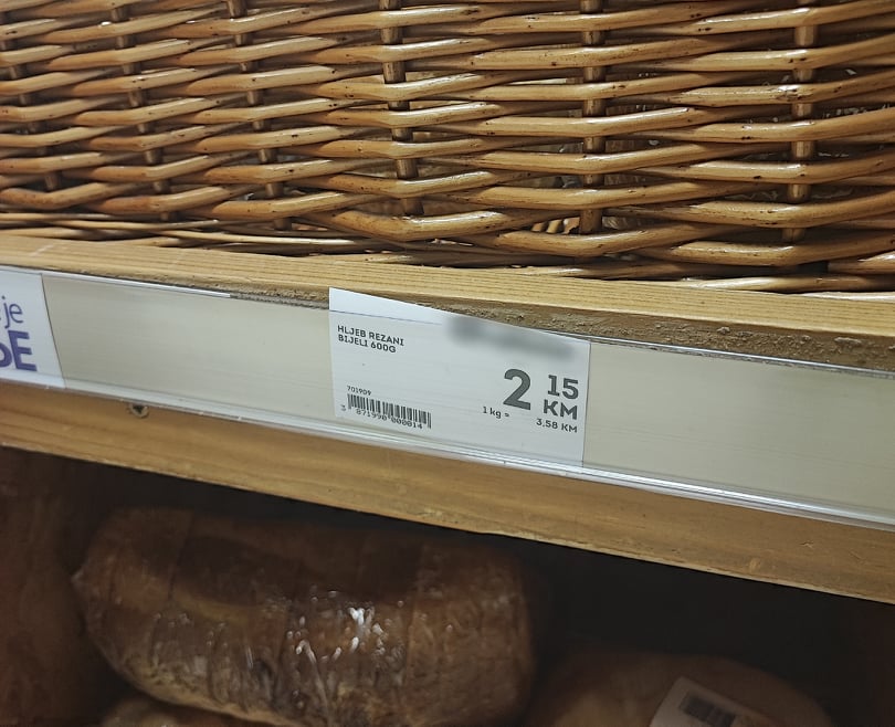 NOVI UDAR PO DŽEPU GRAĐANA BiH Hljeb poskupio po drugi put ove godine