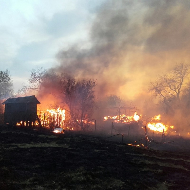 VELIKI POŽAR KOD PRIJEDORA: Izgorjela dva objekta i 200 hektara šume (FOTO/VIDEO)