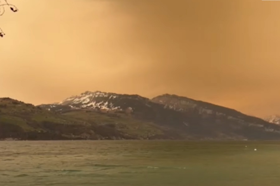 ŠTA SE CRVENI NA ALPIMA BIJELIM! Nevjerovatni prizori u Švajcarskoj! (VIDEO)