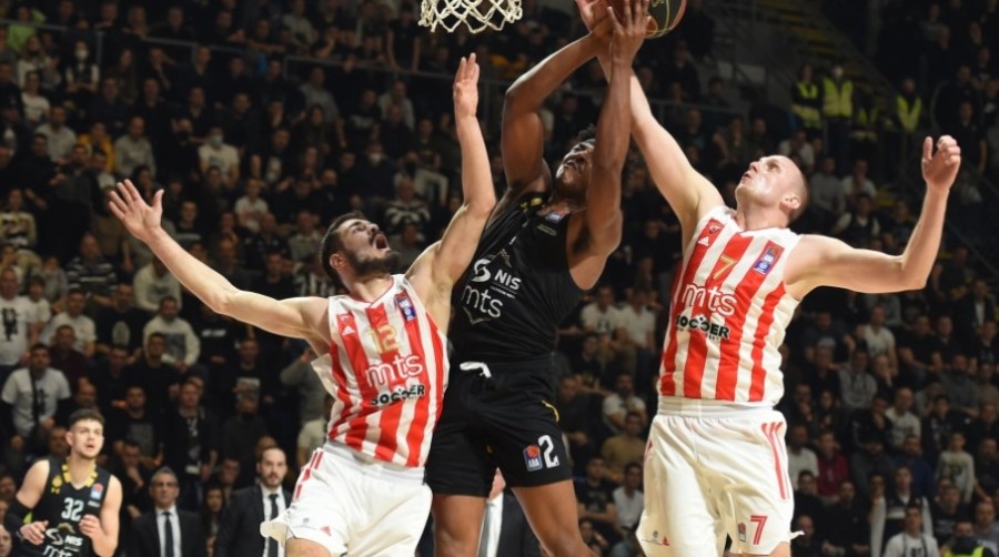 EVROLIGA KAZNILA CRVENU ZVEZDU Zbog nedoličnog ponašanja, platiće i košarkaš gostujućeg tima