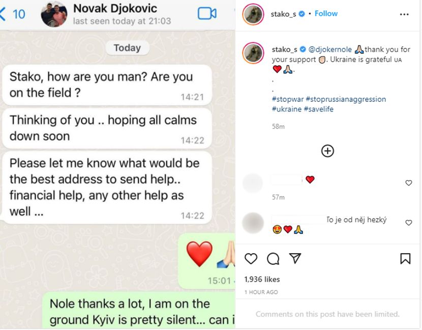 ĐOKOVIĆ JOŠ JEDNOM POKAZAO KAKAV JE ČOVJEK: Javio se Stahovskom i ponudio pomoć