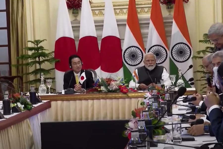 PREMIJERI JAPANA I INDIJE NA SASTANKU, Indija jedina iz QUAD-a nije osudila rusku vojnu akciju!