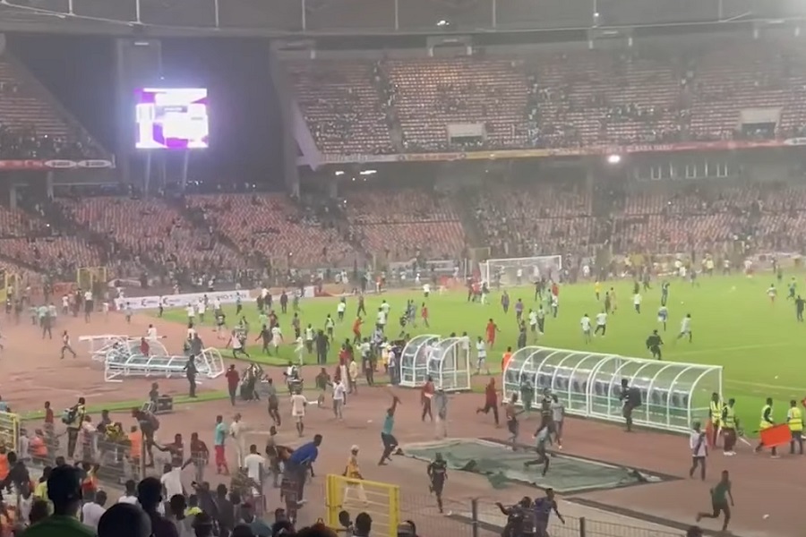 POGINUO DELEGAT NAKON IZBIJANJA HAOSA i totalnog ludila poslije meča Nigerije i Gane! (VIDEO)