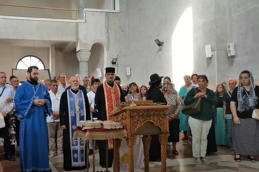 PARASTOSOM ZA POGINULE SRBE iz sarajevskih opština završen dvodnevni program