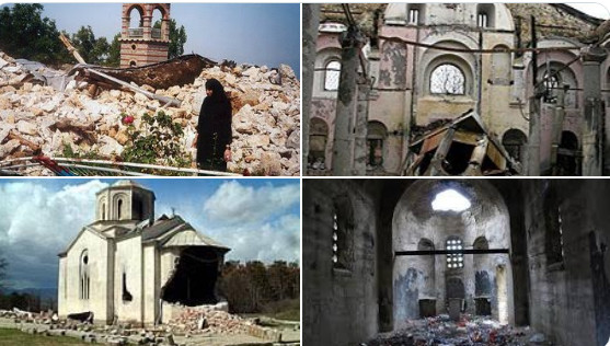 ŠTA ĆEMO SA PORUŠENIM SVETINJAMA NA KOSOVU? Iz manastira Visoki Dečani reagovali zbog poricanja srpskog identiteta i istorije