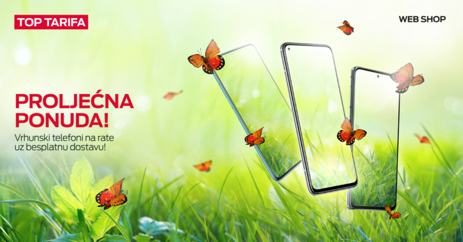 PROLJEĆNA PONUDA telefona iz m:tel web shop-a