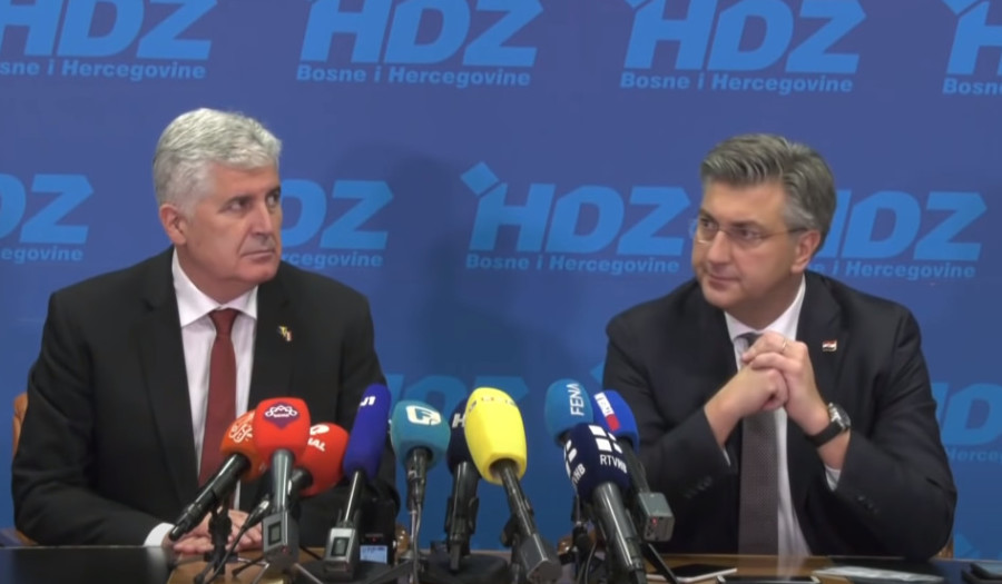 ČOVIĆ SE SASTAO SA PLENKOVIĆEM: Razgovarali o procesu izmjena Izbornog zakona BiH