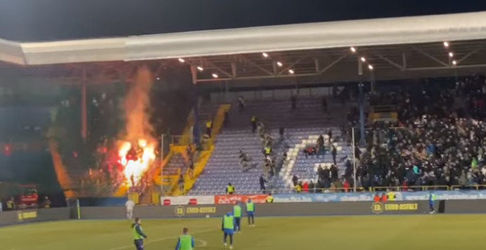 HAOS NA GRBAVICI! Navijači Veleža krenuli u obračun sa Manijacima (VIDEO)