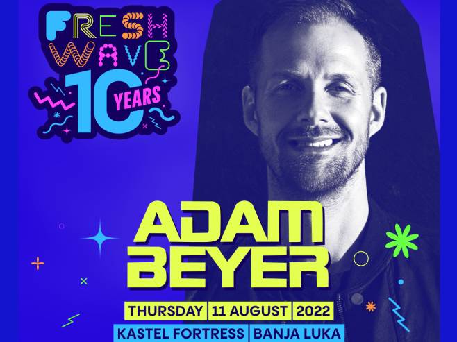ADAM BEJER otvara jubilarni Fresh Wave Festival