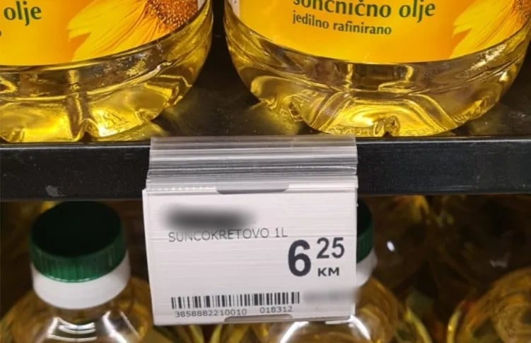 IMA LI KRAJA?! Nova cijena suncokretovog ulja šokirala kupce