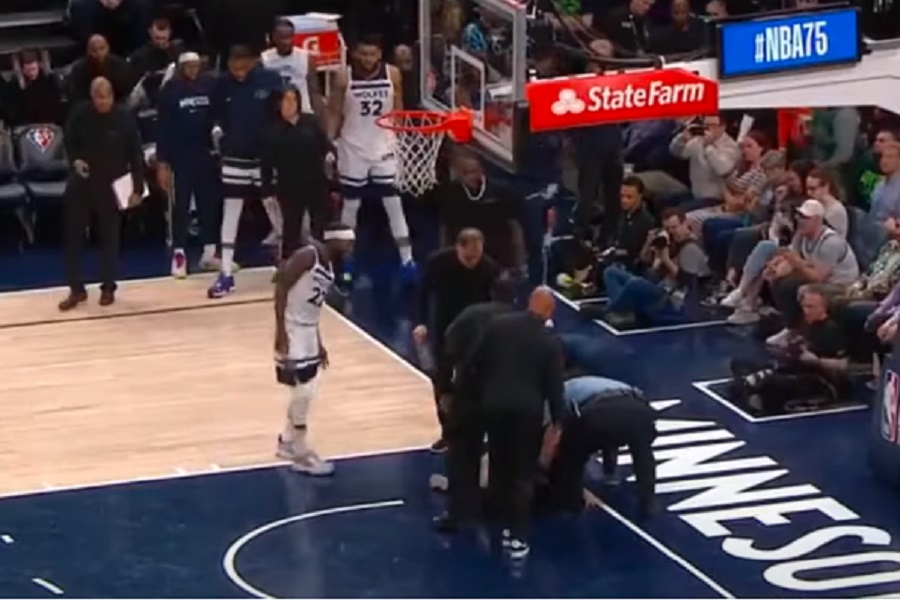 LUDILO SLAVNE NBA LIGE! Navijačica nevjerovatnim činom ukrala šou igračima! (FOTO)