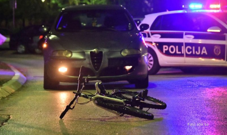 NESREĆA U SARAJEVU: Automobilom udario dijete na biciklu
