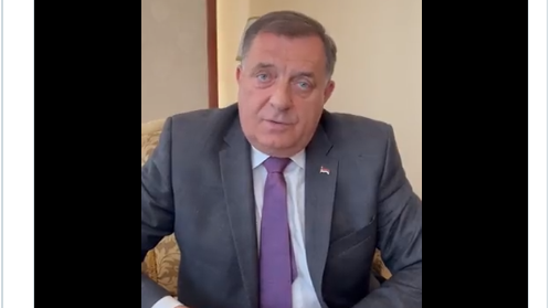 DODIK TVITAO: Nije tačna tvrdnja Donfrid da rukovodstvo Srpske želi da sruši BiH