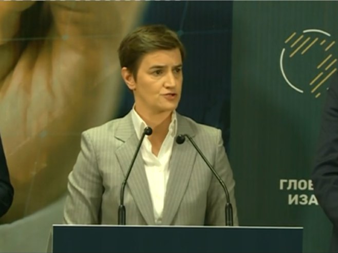 Brnabić: Uvedene sankcije predstavnicima Srpske krajnje nekorektne i neracionalne