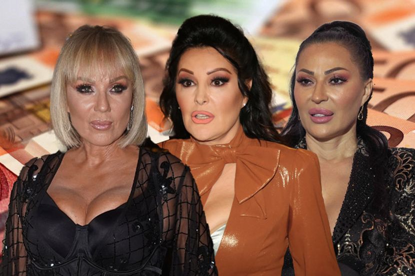 DAME "TEŠKE" MILIONE! Dragana, Ceca i Brena nose titulu najbogatijih pjevačica