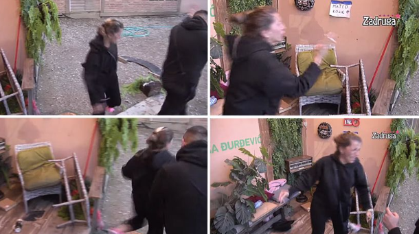 POTPUNI HAOS! Dalila sva kipti od bijesa: Urlala i udarila Cara u glavu (VIDEO)