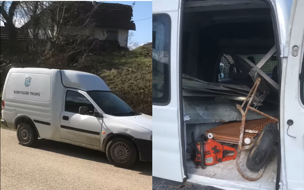 JOŠ JEDAN SKANDAL DRMA TESLIĆ: U pljačku službenim vozilom? (VIDEO)