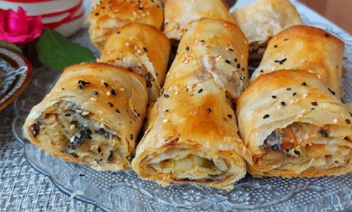 RECEPT DANA! Neodoljiva i hrskava: Pita sa šampinjonima i krompirom