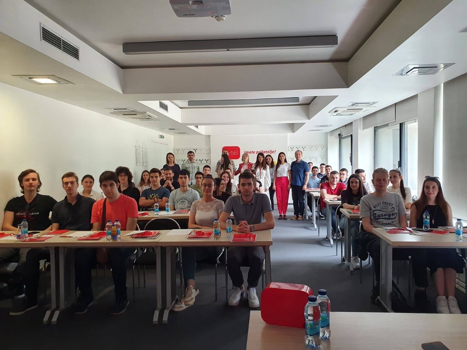 STUDENTI PMF-A U POSJETI KOMPANIJI M:TEL Interaktivna predavanja i promocija programa prakse i stipendije