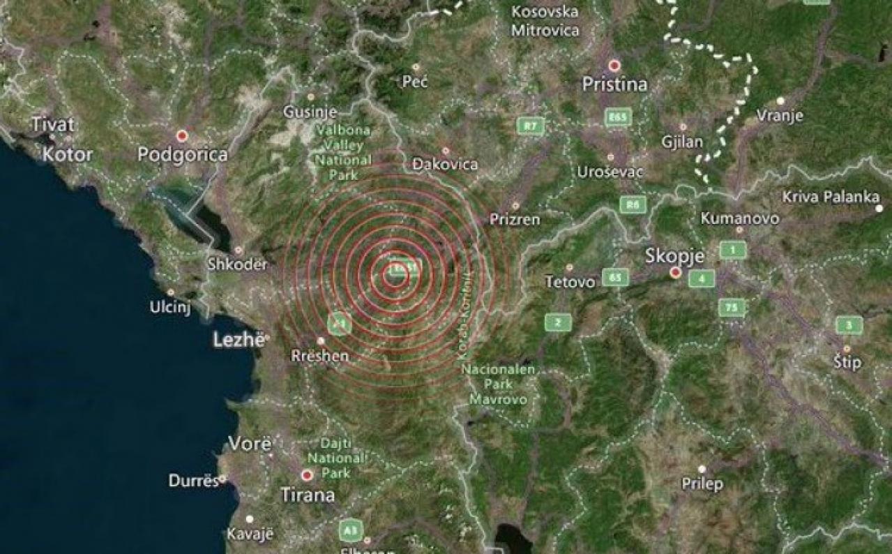 NEMA INFORMACIJA O ŠTETI: Jak zemljotres pogodio Albaniju