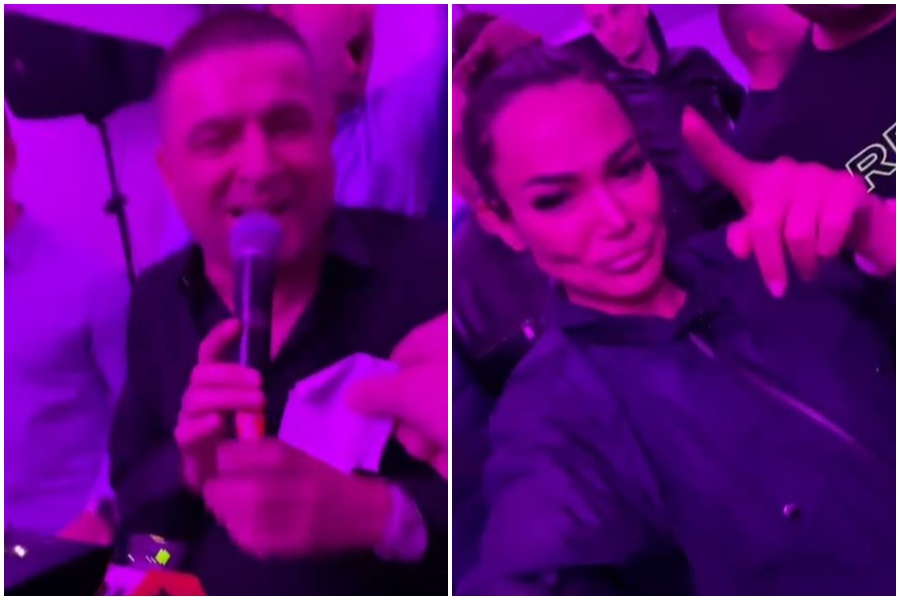 LUDI PROVOD! Starleta kiti Malog, on joj pjeva "Đe je moja Tamara"! (VIDEO)