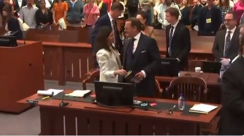 ŠUŠKA SE DA JE NA POMOLU NOVA LJUBAV Lijepa advokatica Džonija Depa je zvijezda suđenja