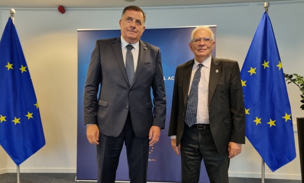 DODIK NA VEČERI U BRISELU: "Ukrajinska kriza utiče na BiH u sferi ekonomije, dok je u sferi mogućeg sukoba to dvoje apsolutno nedodirljivo"