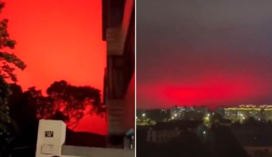 APOKALIPRIČNI PRIZORI U KINI: Krvavo nebo uplašilo stanovništvo (FOTO, VIDEO)