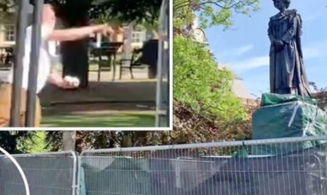 DRAMA U BRITANIJI: Spomenik Margaret Tačer gađan jajima