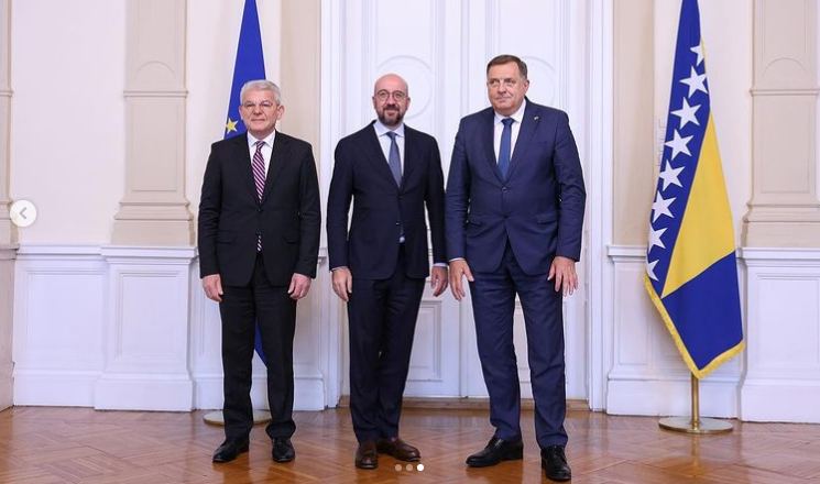 MIŠEL POTVRDIO U narednim sedmicama sastanak u Briselu o "mapi puta"