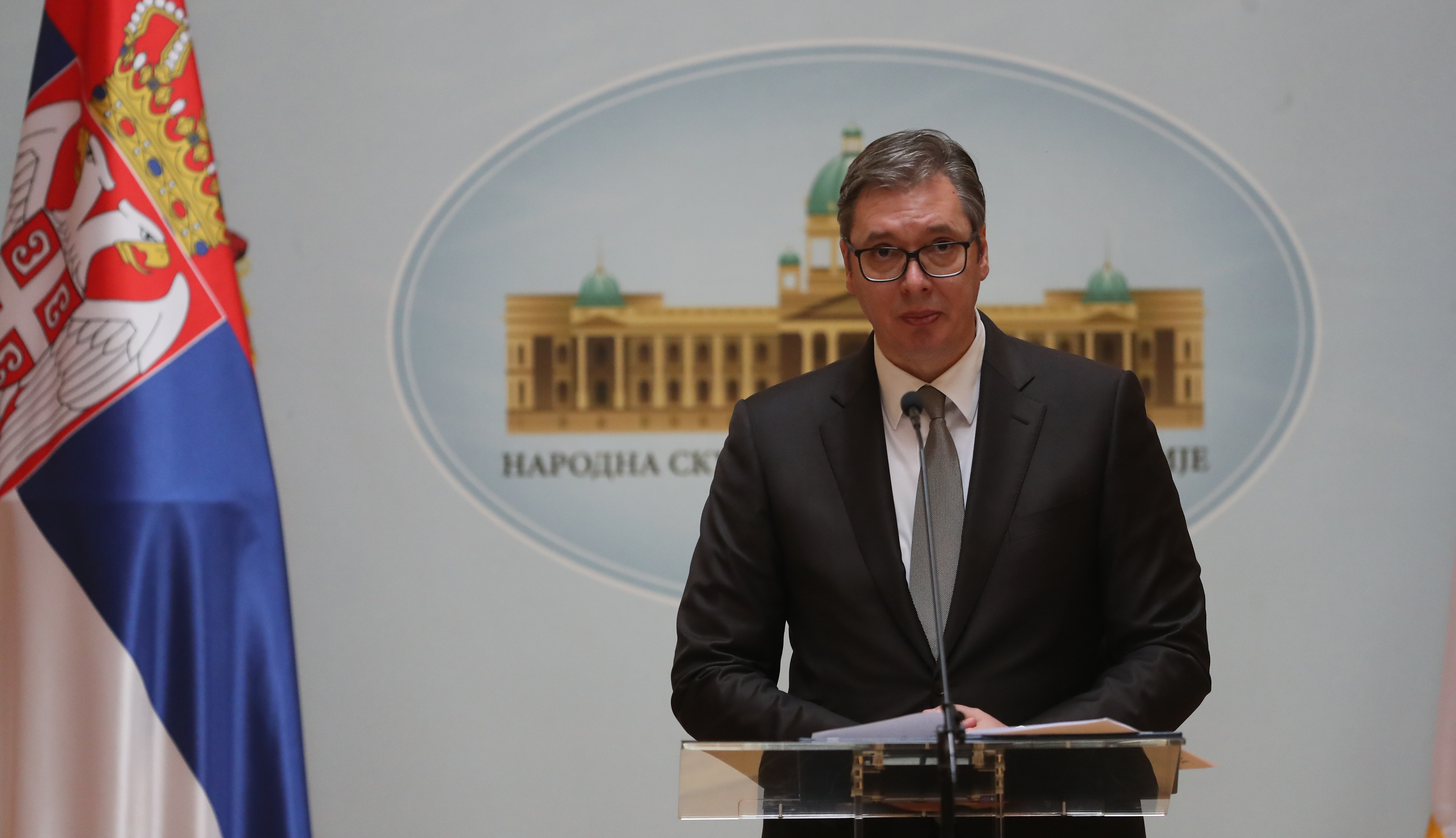 VUČIĆ SUTRA POLAŽE ZAKLETVU Jedina tačka dnevnog reda na posebnoj sjednici Skupštine Srbije