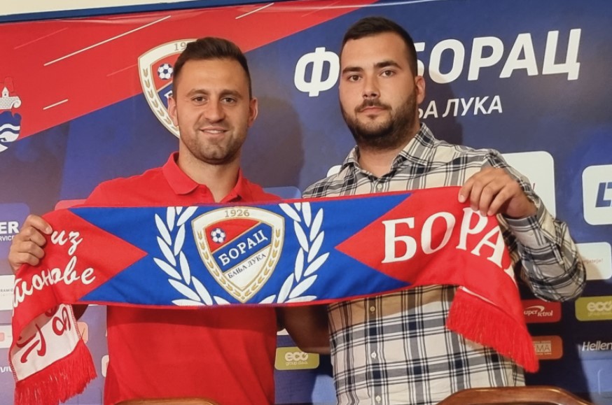 FUDBALER IZ SRBIJE DEJAN MELEG OSTAJE U BORCU Produžio ugovor na godinu dana