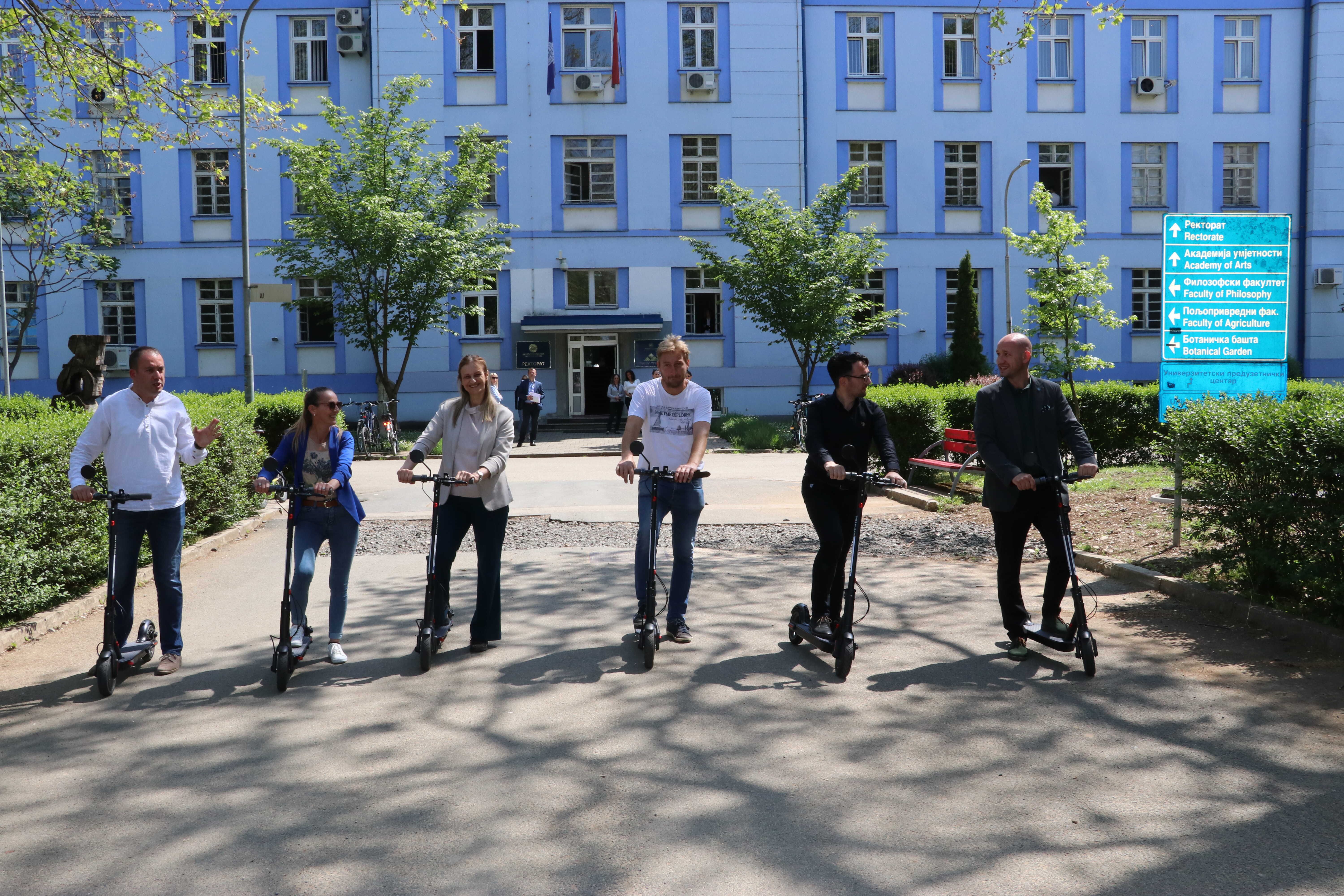 ELEKTRIČNI TROTINETI ZA ZAPOSLENE na banjalučkom Univerzitetu