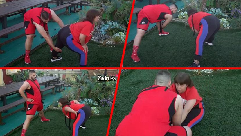 OVAKAV TRENING JOŠ NISTE VIDJELI! Miljana vježba, a Zola joj trener (VIDEO)