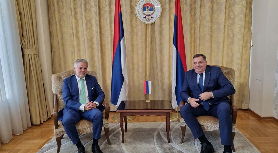 DODIK SA ZATLEROM "Republika Srpska/BiH ima namjeru da postane članica EU"