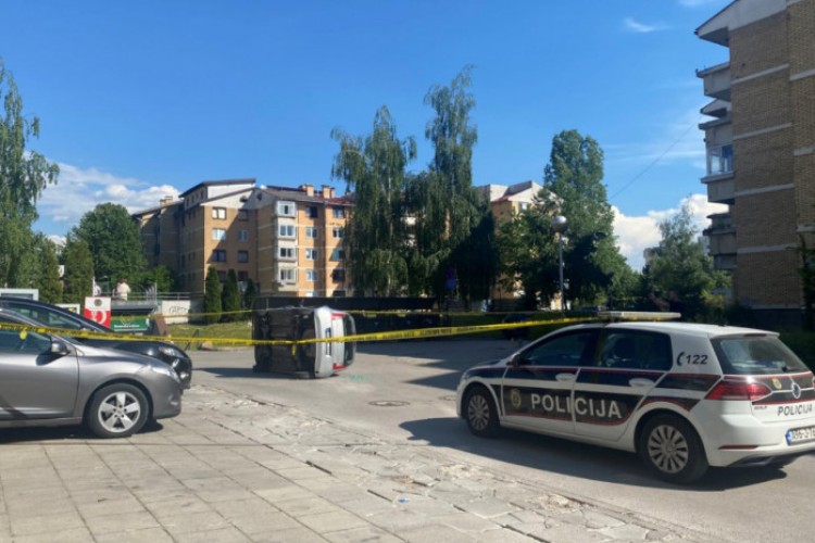 POVREDE OPASNE PO ŽIVOT Uhapšen vozač koji je udario pješaka i desetogodišnje dijete u Sarajevu
