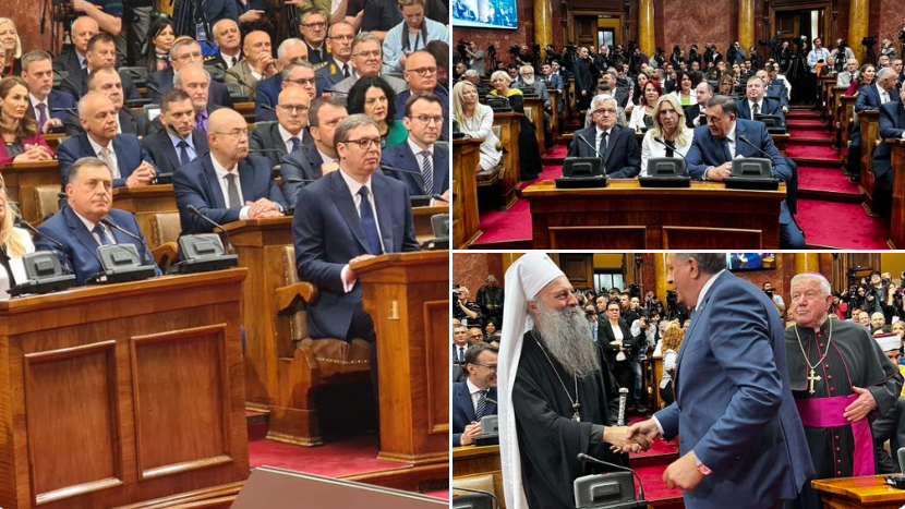DODIK ČESTITAO VUČIĆU Narod je mudro izabrao tvoje vođstvo po drugi put