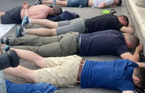 DOSAD NEVIĐENI SNIMAK TUČE DELIJA I GROBARA: Snimljen sukob, pa opšti haos i stampedo (VIDEO)