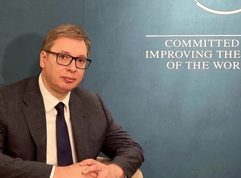 "VODI SE TEŠKA RASPRAVA O BUDUĆNOSTI ZAPADNOG BALKANA" Vučić na Svjetskom ekonomskom forumu (FOTO)