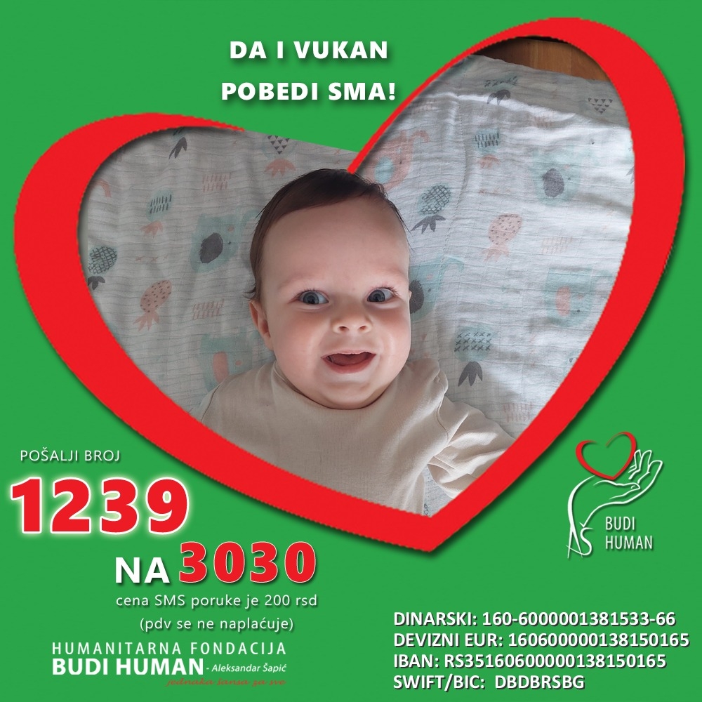 HUMAN GEST! Sportista uplatio pola miliona evra za liječenje malog Vukana
