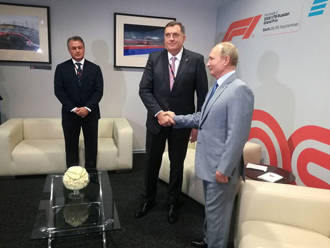 DODIK U SANKT PETERBURGU Danas sastanak sa Lavrovom, sutra sa Putinom