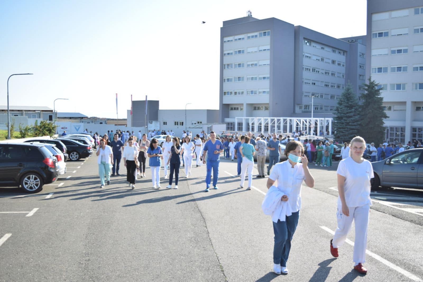 Medicinsku pomoć zatražilo osmoro povrijeđenih u "Celexu", jedno zadržano na UKC-u
