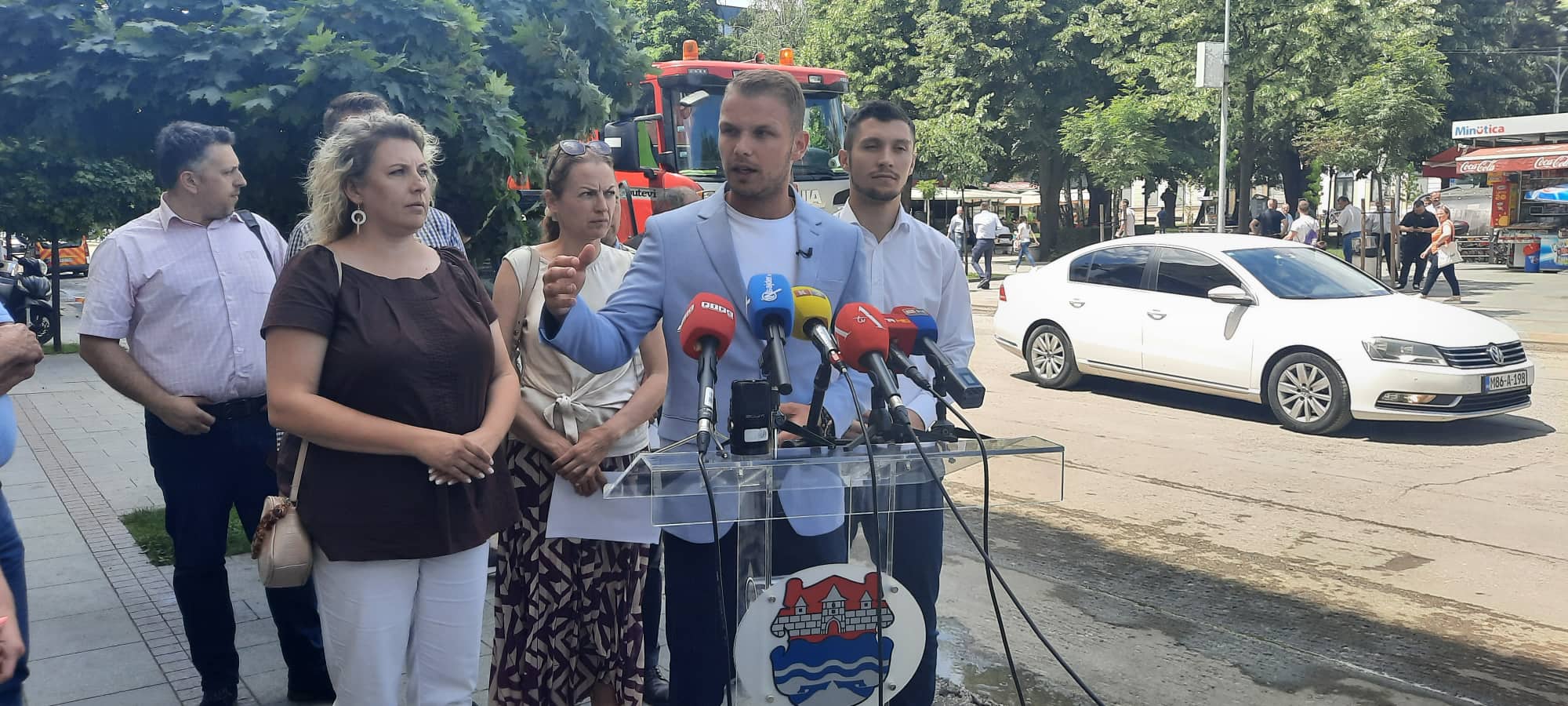 CENTAR BANJALUKE USKORO U NOVOM RUHU Stanivuković: U toku obnova više gradskih saobraćajnica (FOTO/VIDEO)