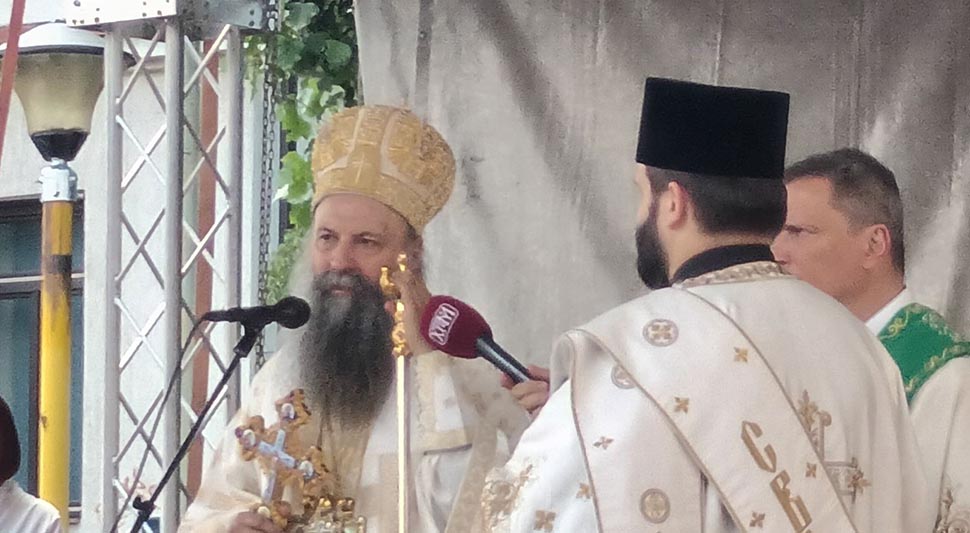 PATRIJARH PORFIRIJE U TUZLI: "Ovdje žive dobri ljudi kojima je na prvom mjestu dobro i vrlina"