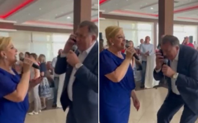 DODIK POSVETIO SRCEPARAJUĆU PJESMU MAJCI Ponovo se latio mikrofona, ukrstio glas sa Snežanom Đurišić (VIDEO)
