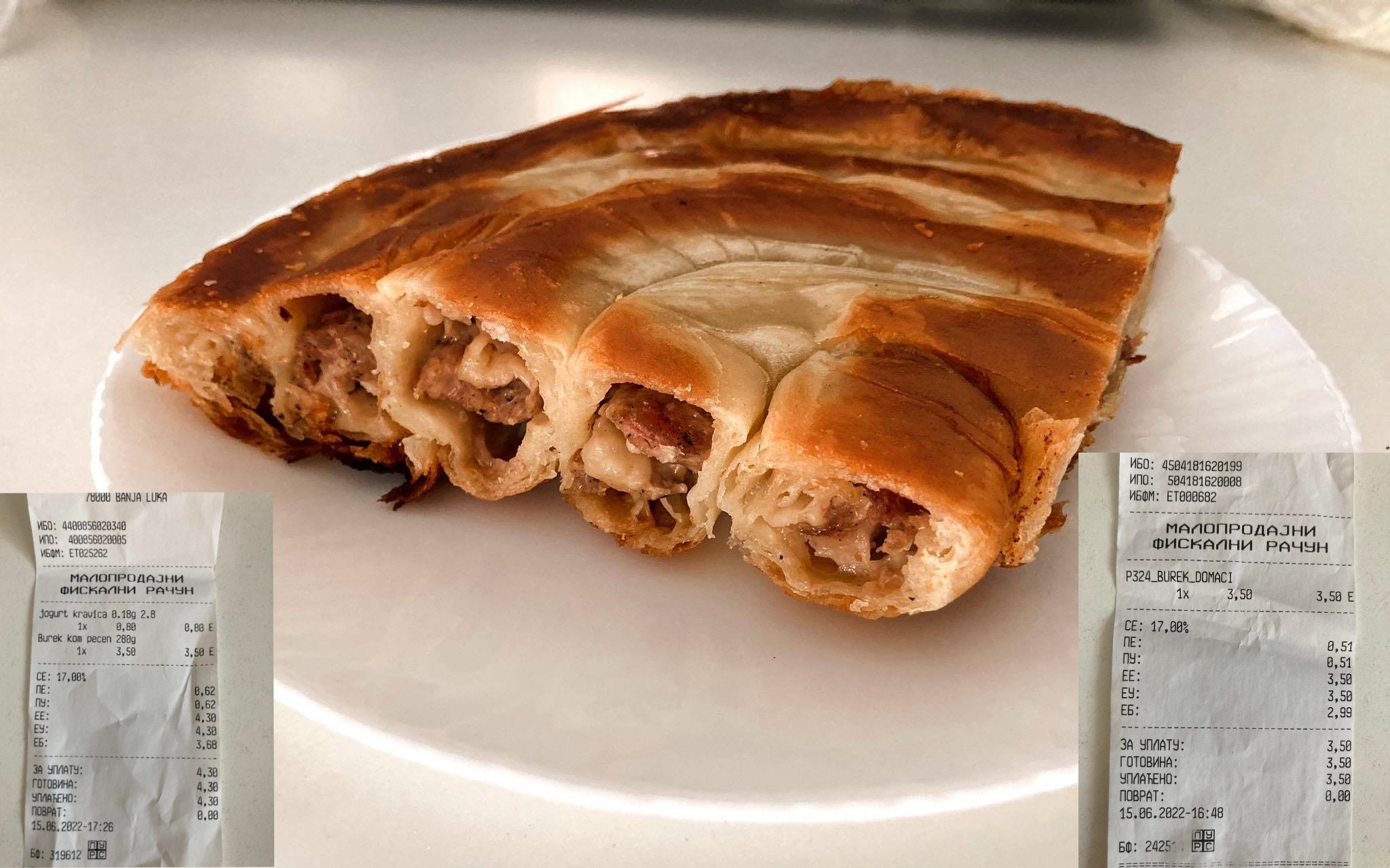 BUREK SA JOGURTOM POSTAO LUKSUZ Evo kolike su cijene u banjalučkim pekarama, košta kao svetog Petra kajgana (FOTO)