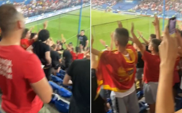 PROVOKACIJA SA TRIBINA Crnogorci uz uzvik "Burek sa sirom" ispratili navijače BiH (VIDEO)