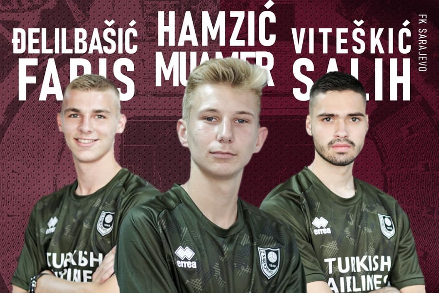 SARAJEVO POLAŽE NADE U AKADEMSKI IZDANAK "Bordo" tim potpisao tri nova igrača pred početak priprema